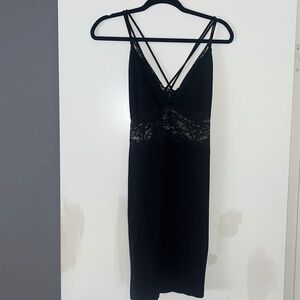 Cute black lace Express dress!